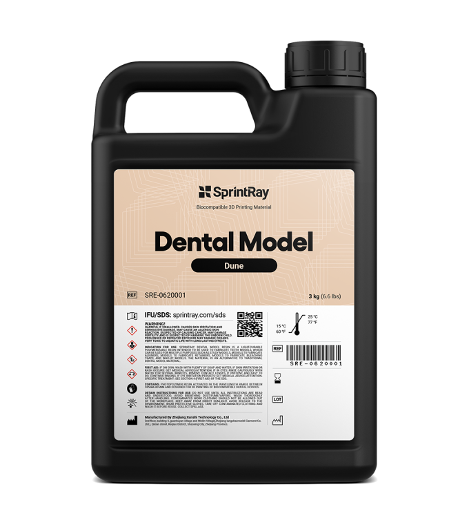 SprintRay Dental Model Dune – 3 kg