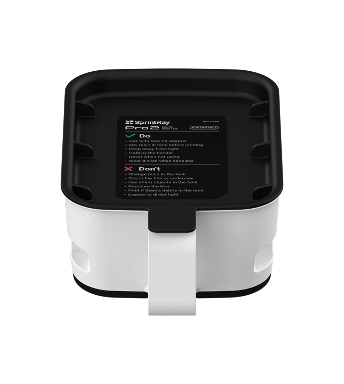 SprintRay Pro 2 Duo Kit Resin Tank